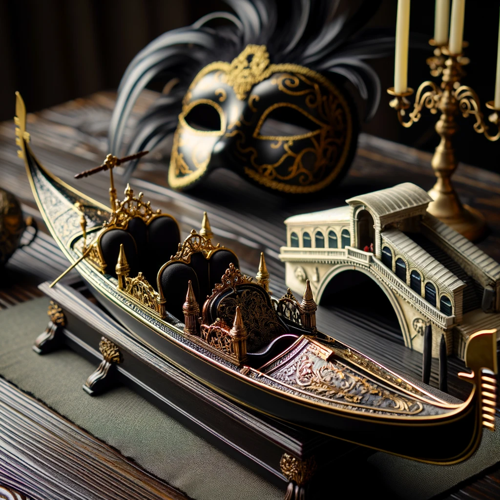 Venetian Gondola Model
