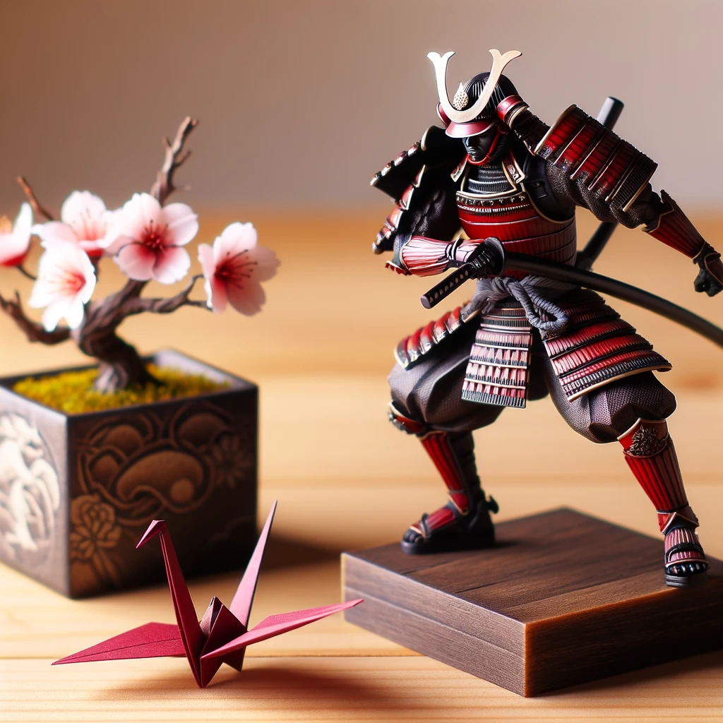 Samurai Warrior Figurine